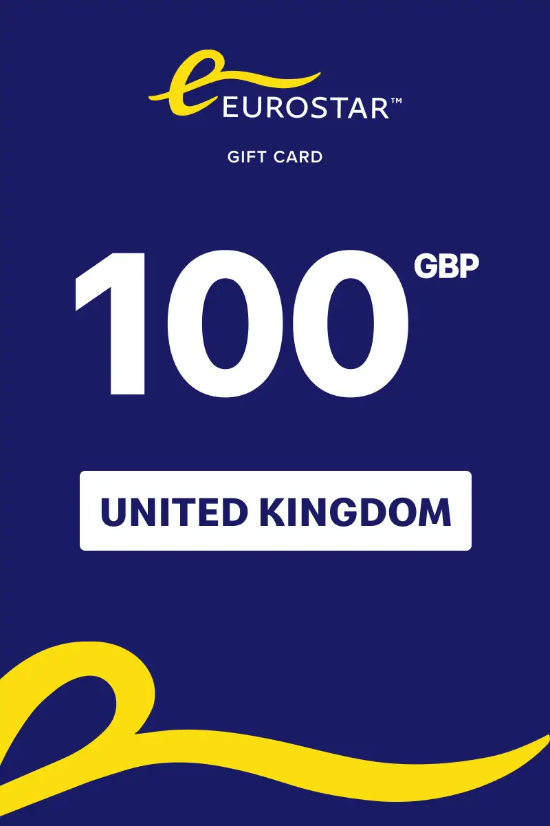 Eurostar 100 GBP Gift Card (United Kingdom) - Digital Key