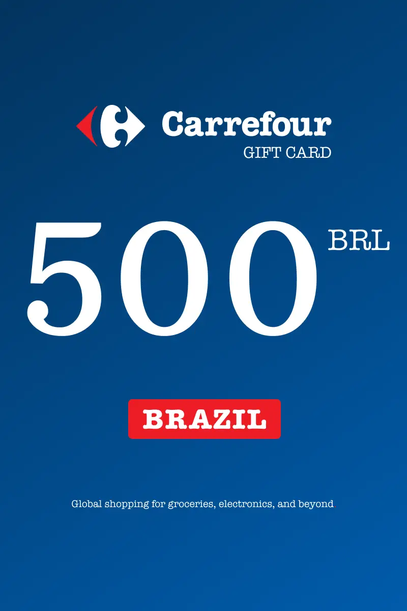 Carrefour 500 BRL Gift Card (Brazil) - Digital Key