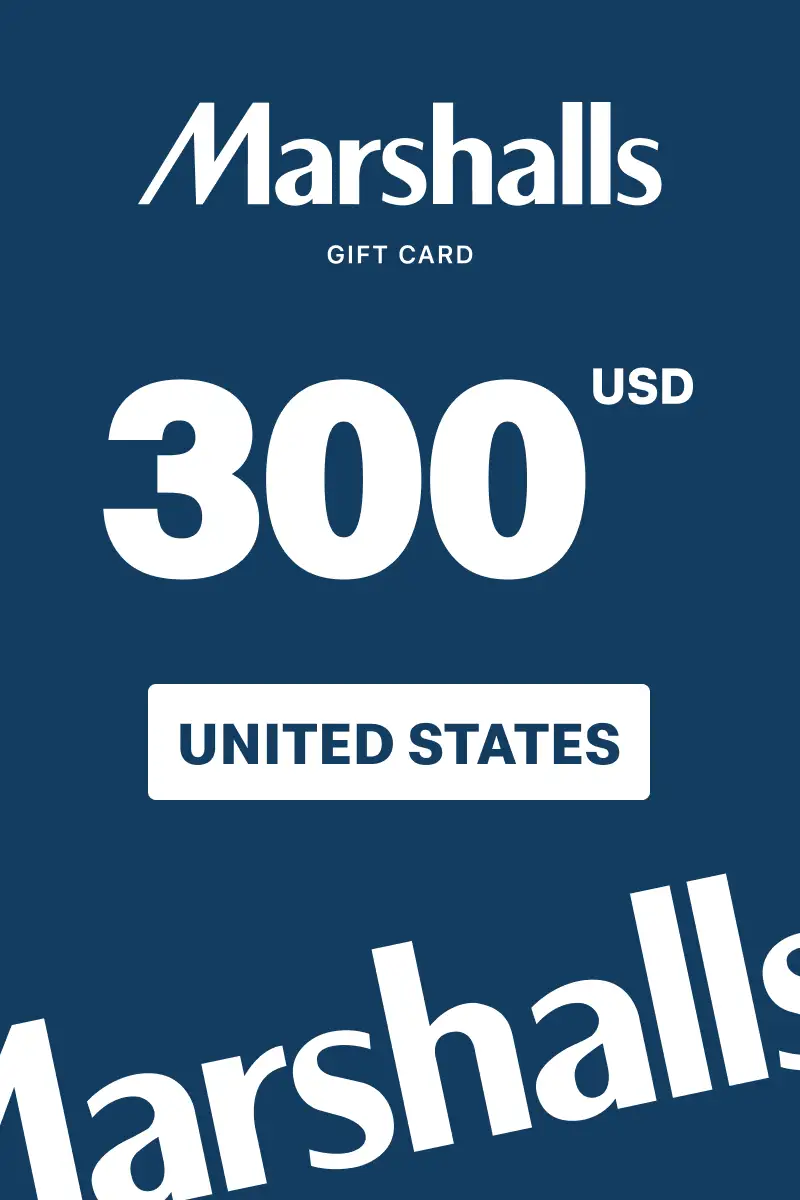 Marshalls 300 USD Gift Card (United States) - Digital Key
