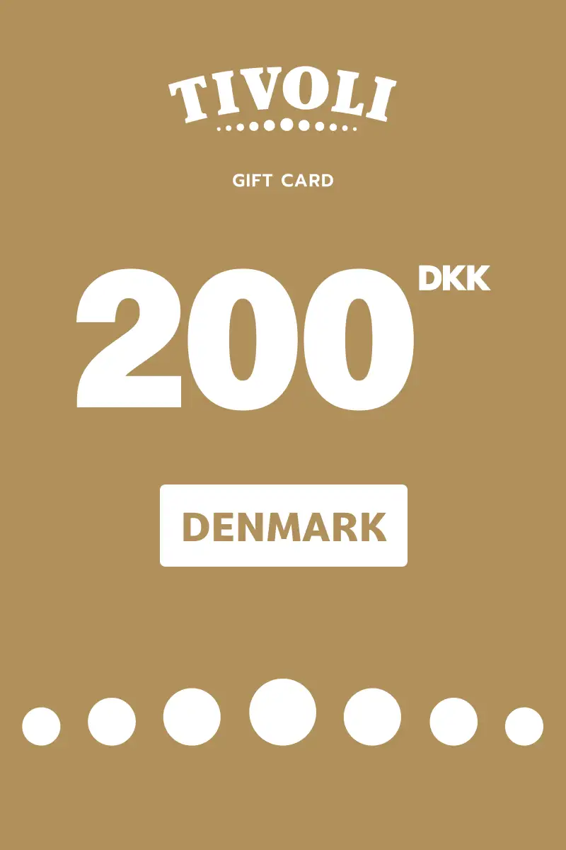 Tivoli 200 DKK Gift Card (Denmark) - Digital Key
