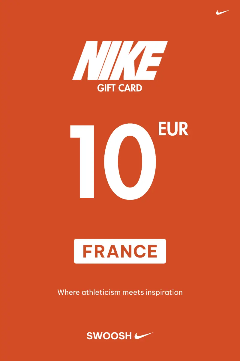 Nike 10 EUR Gift Card (France) - Digital Key