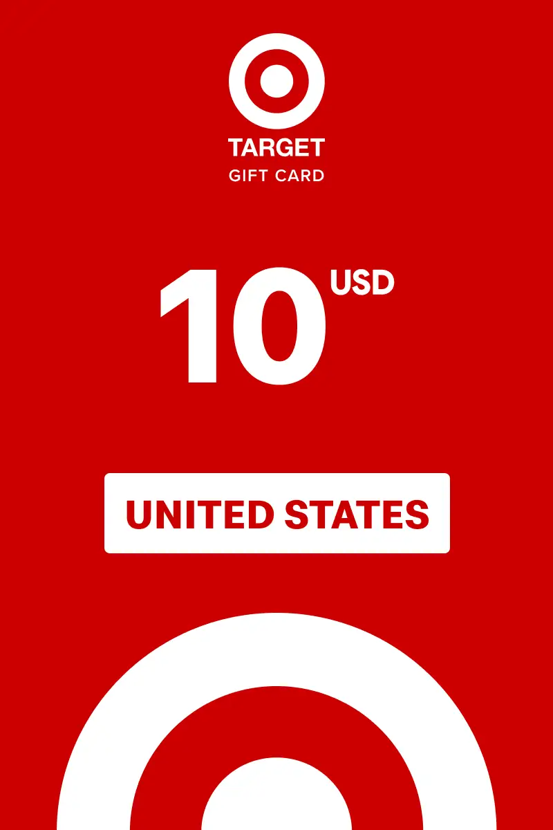 Target 10 USD Gift Card (United States) - Digital Key