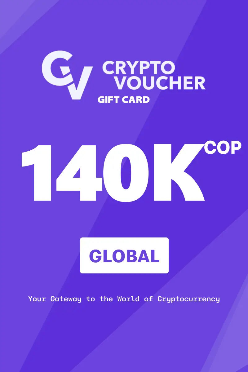 Crypto Voucher 140000 COP Gift Card (Global) - Digital Key