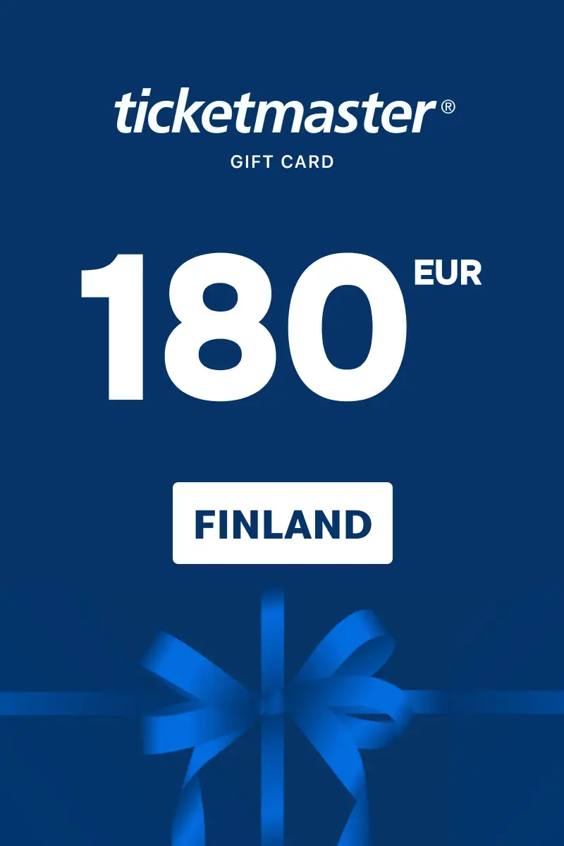 Ticketmaster 180 EUR Gift Card (Finland) - Digital Key