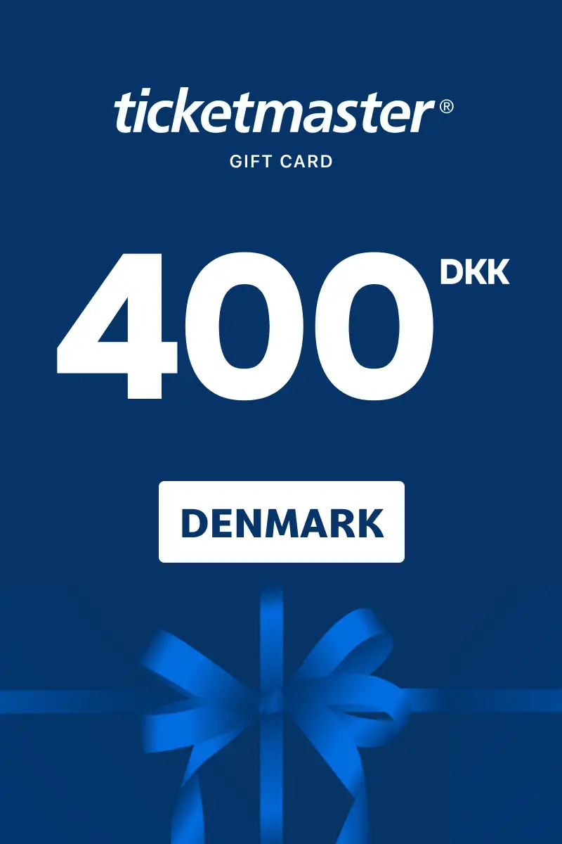Ticketmaster 400 DKK Gift Card (Denmark) - Digital Key