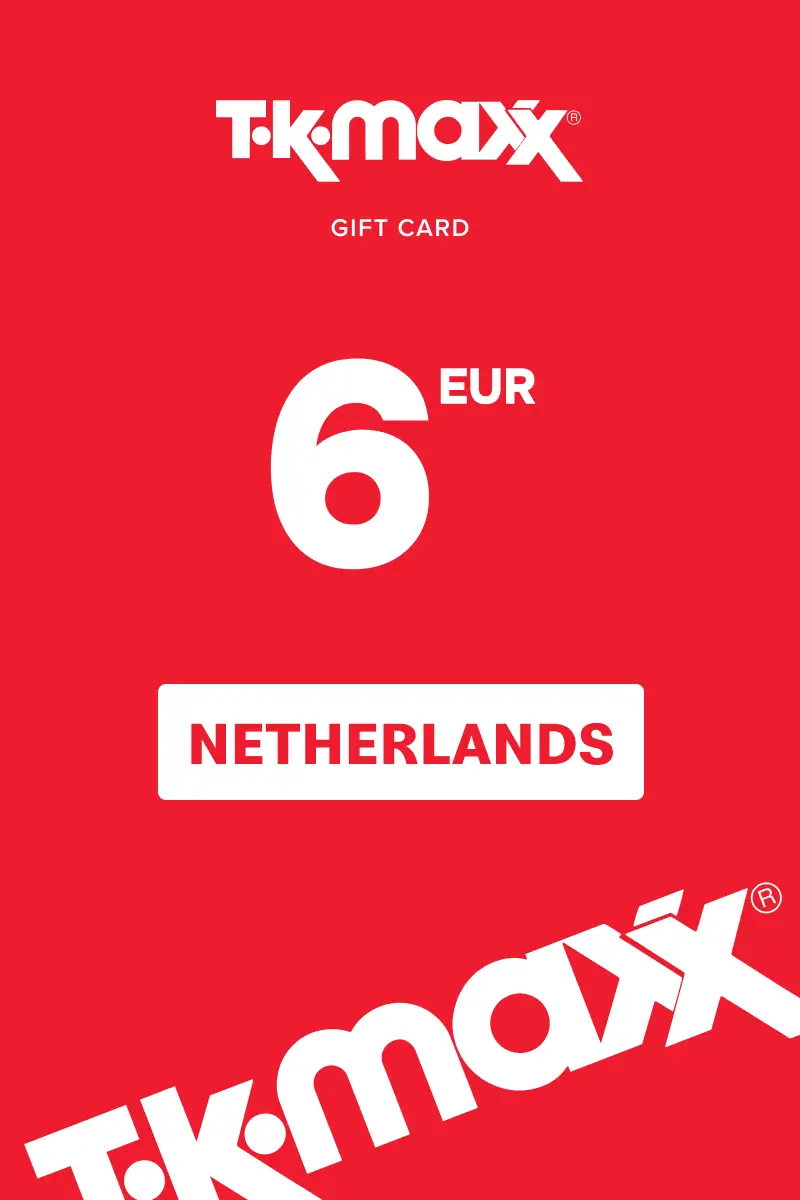 TK Maxx 6 EUR Gift Card (Netherlands) - Digital Key