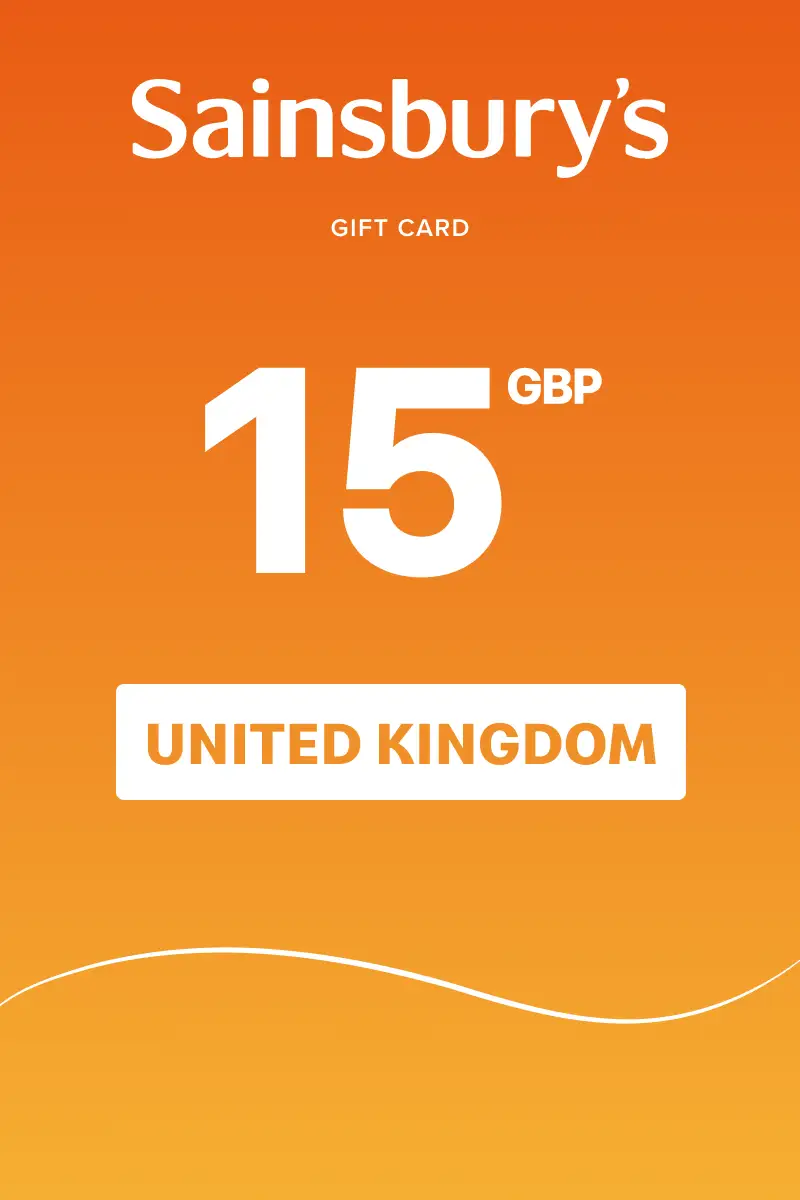 Sainsbury's 15 GBP Gift Card (United Kingdom) - Digital Key