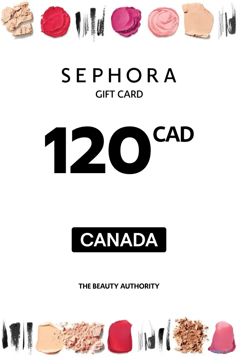 Sephora 120 CAD Gift Card (Canada) - Digital Key