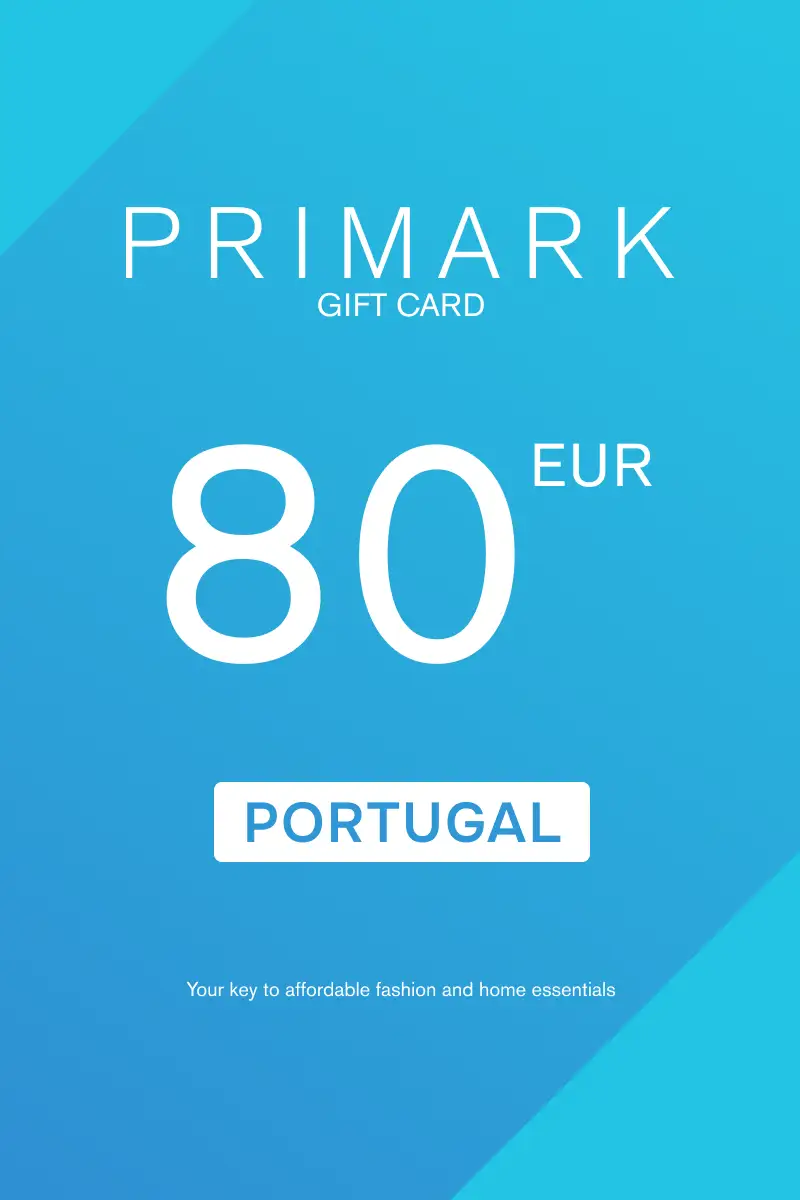 Primark 80 EUR Gift Card (Portugal) - Digital Key