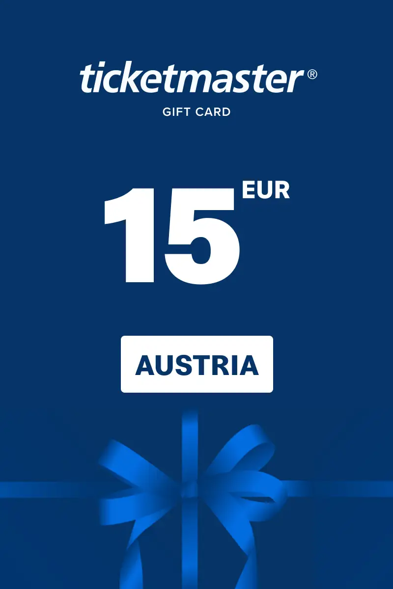 Ticketmaster 15 EUR Gift Card (Austria) - Digital Key