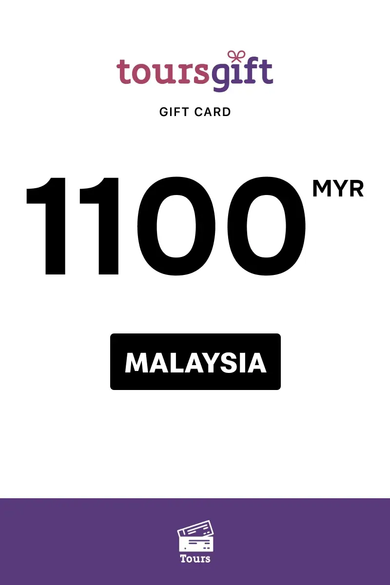 Tours Gift 1100 MYR Gift Card (Malaysia) - Digital Key