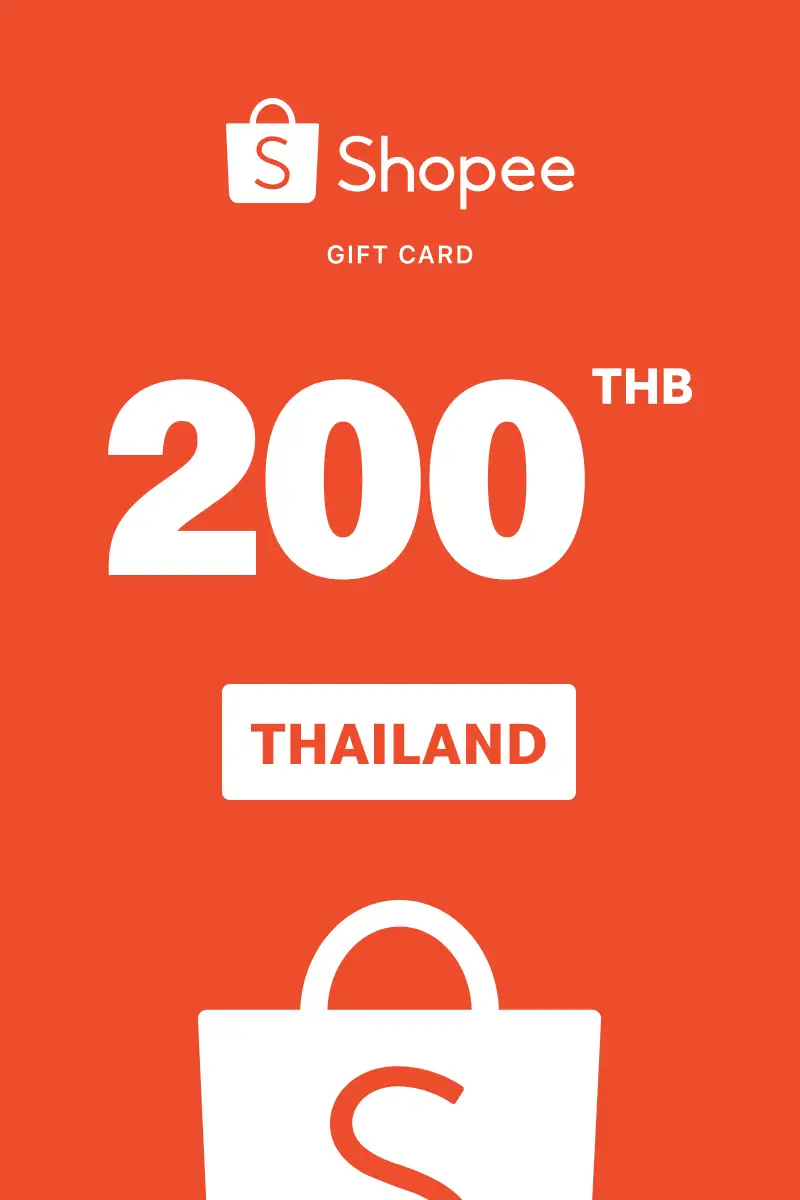 Shopee 200 THB Gift Card (Thailand) - Digital Key