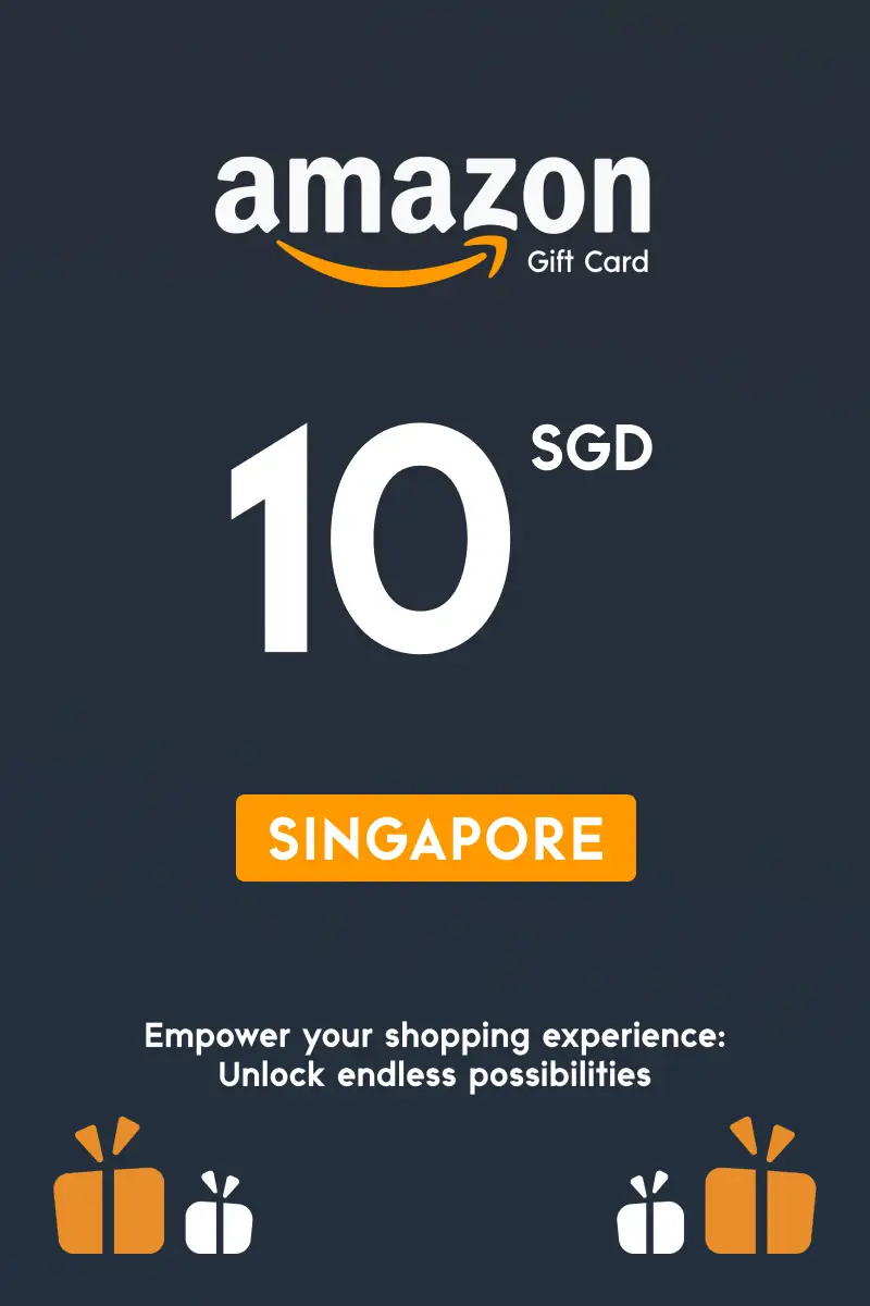 Amazon 10 SGD Gift Card (Singapore) - Digital Key