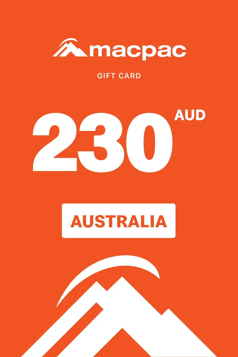 Macpac 230 AUD Gift Card (Australia) - Digital Key