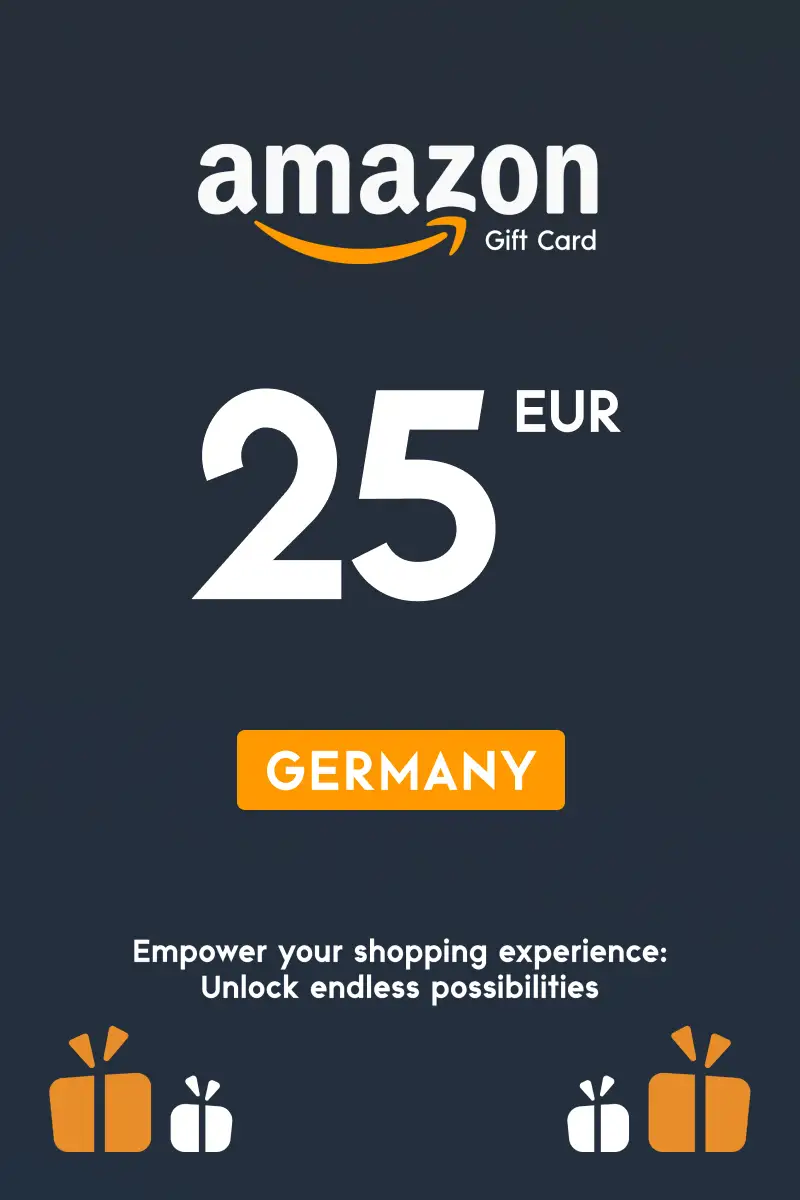 Amazon 25 EUR Gift Card (Germany) - Digital Key