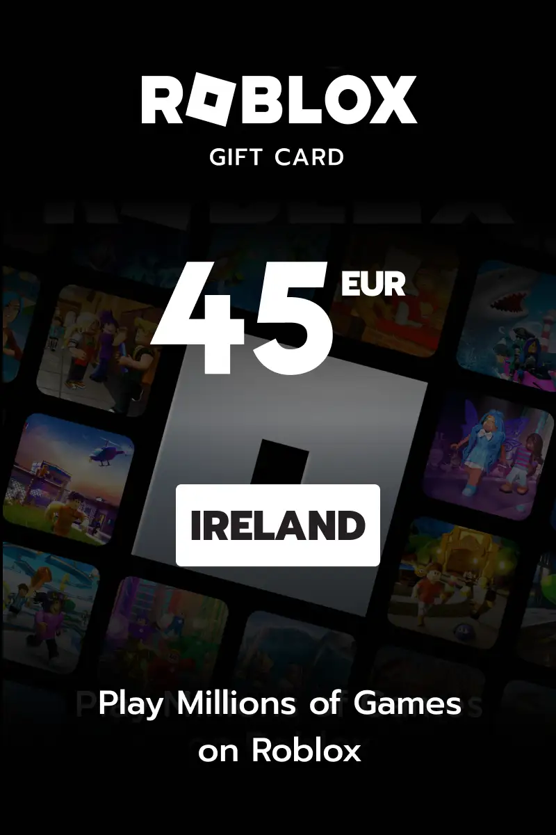 Roblox 45 EUR Gift Card (Ireland) - Digital Key