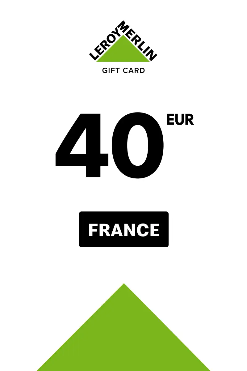 Buy Leroy Merlin 40 EUR Gift Card (France) Digital Key