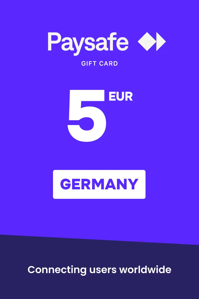 Buy PaysafeCard 5 EUR Gift Card (Germany) - Digital Key