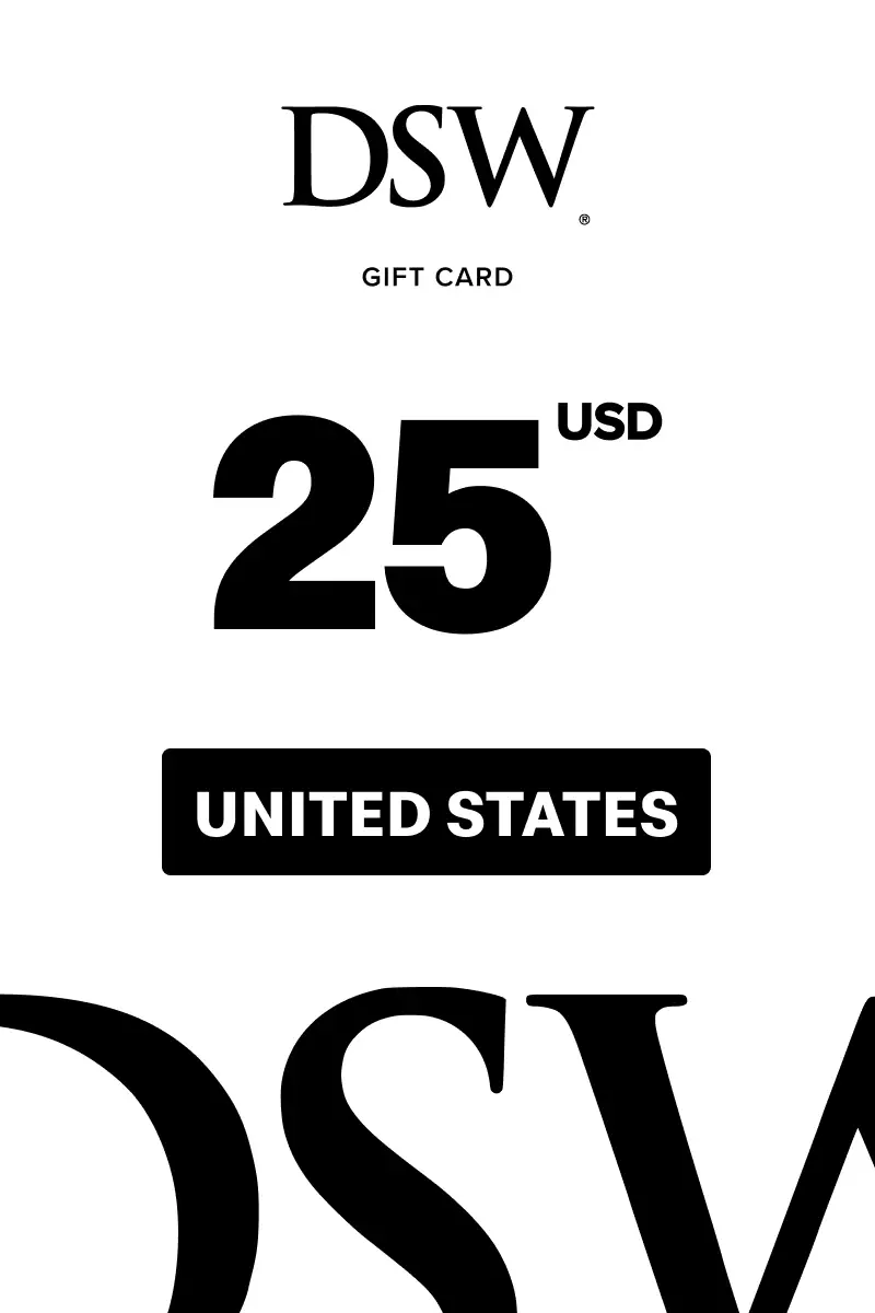 DSW 25 USD Gift Card (United States) - Digital Key