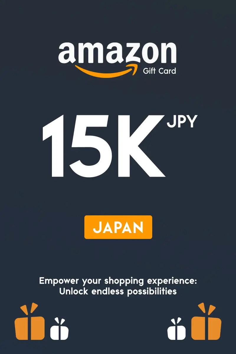 Amazon 15000 JPY Gift Card (Japan) - Digital Key
