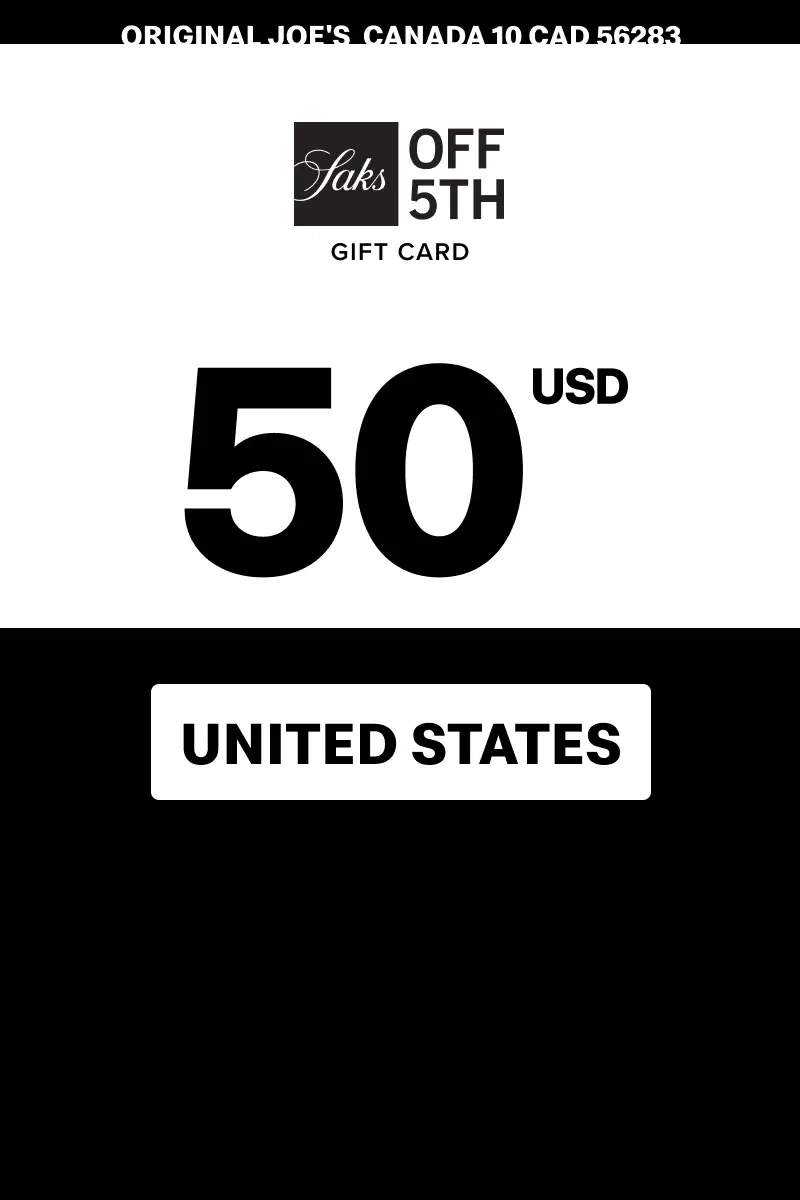 Saks OFF 5TH 50 USD Gift Card (United States) - Digital Key
