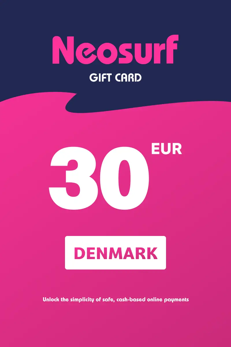 Neosurf 30 EUR Gift Card (Denmark) - Digital Key