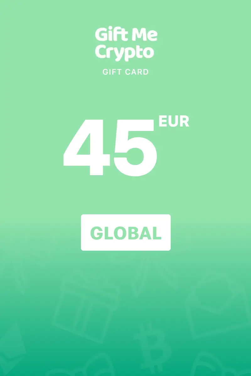 Gift Me Crypto (ETH) 45 EUR Gift Card (Global) - Digital Key