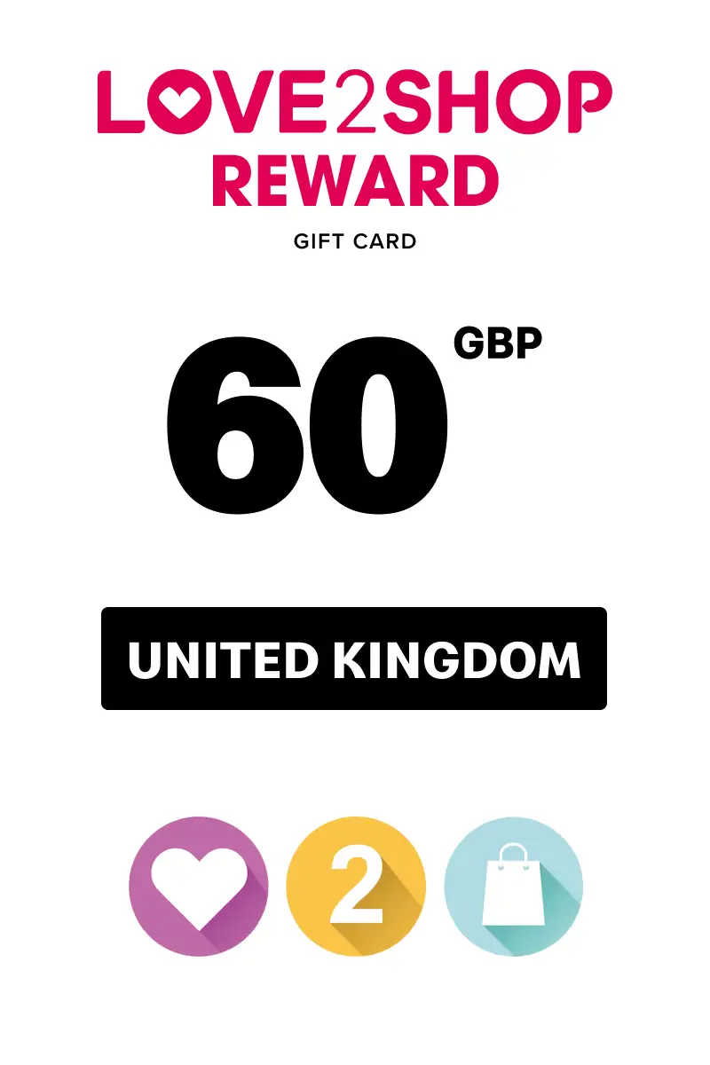 Love2Shop Holidays 60 GBP Gift Card (United Kingdom) - Digital Key