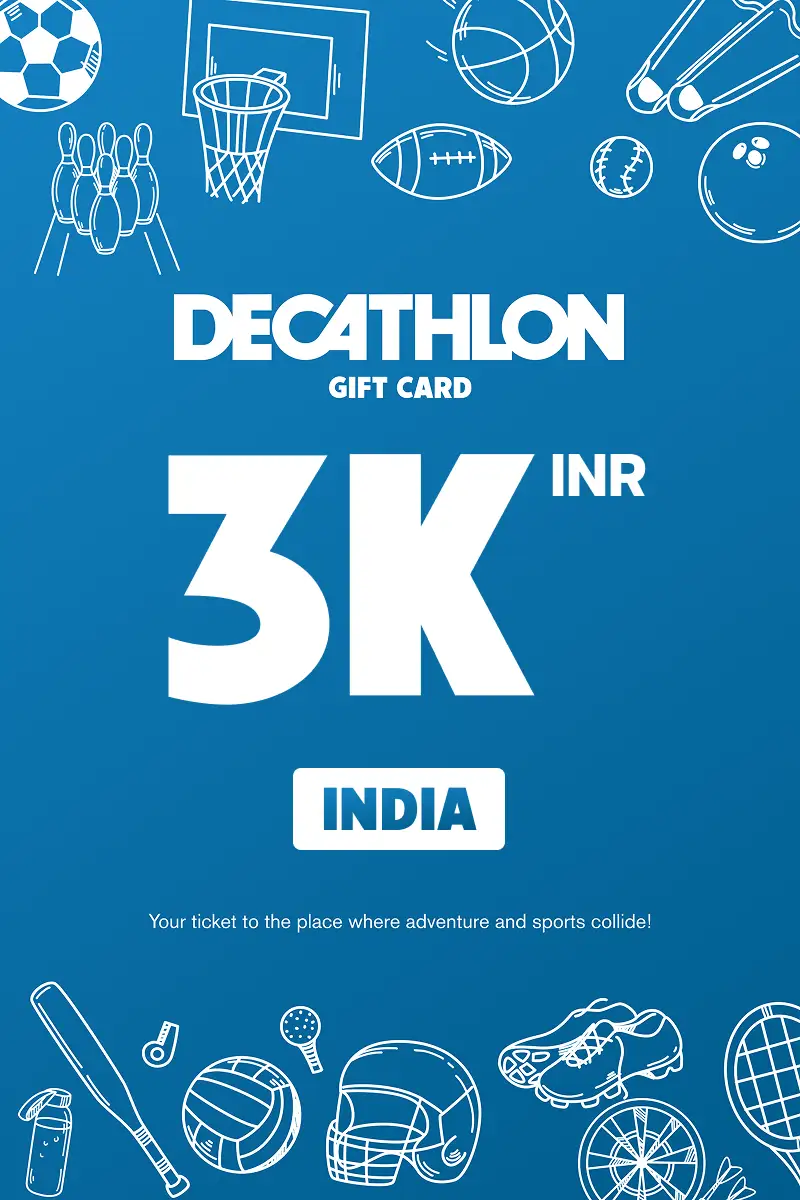 Decathlon 3000 INR Gift Card (India) - Digital Key