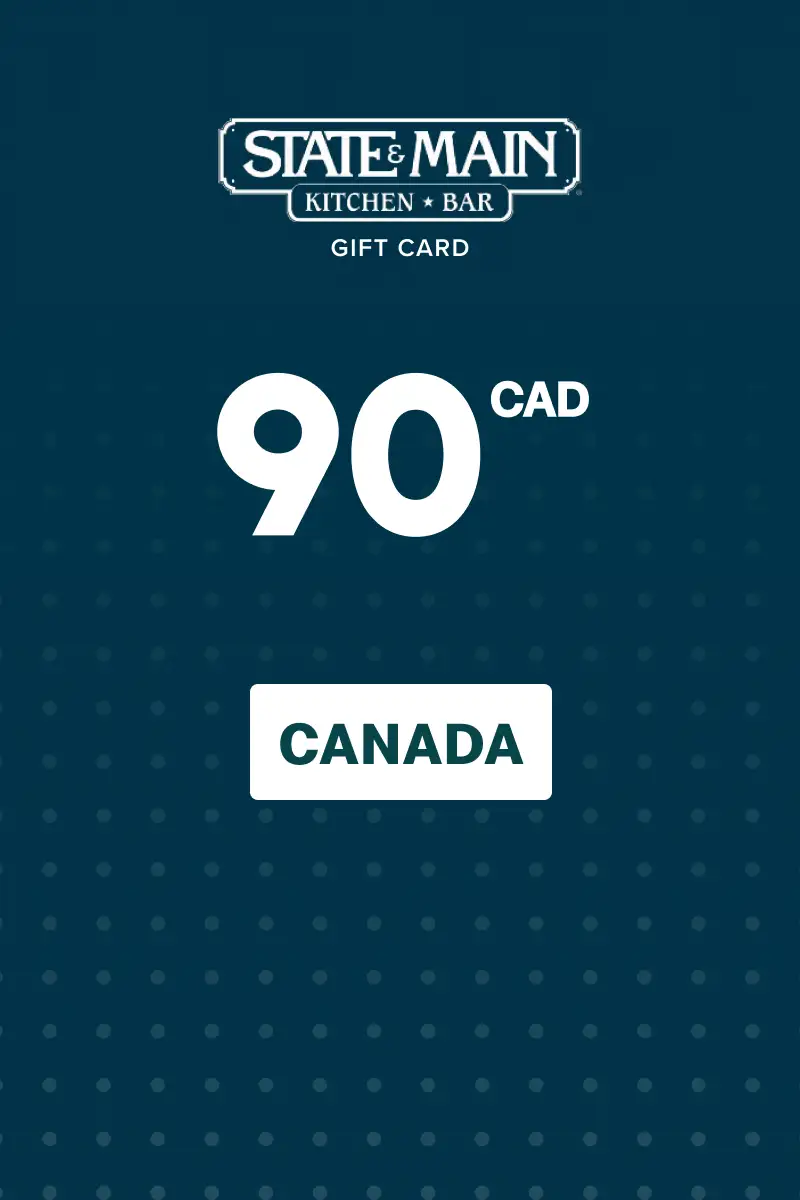 State and Main 90 CAD Gift Card (Canada) - Digital Key