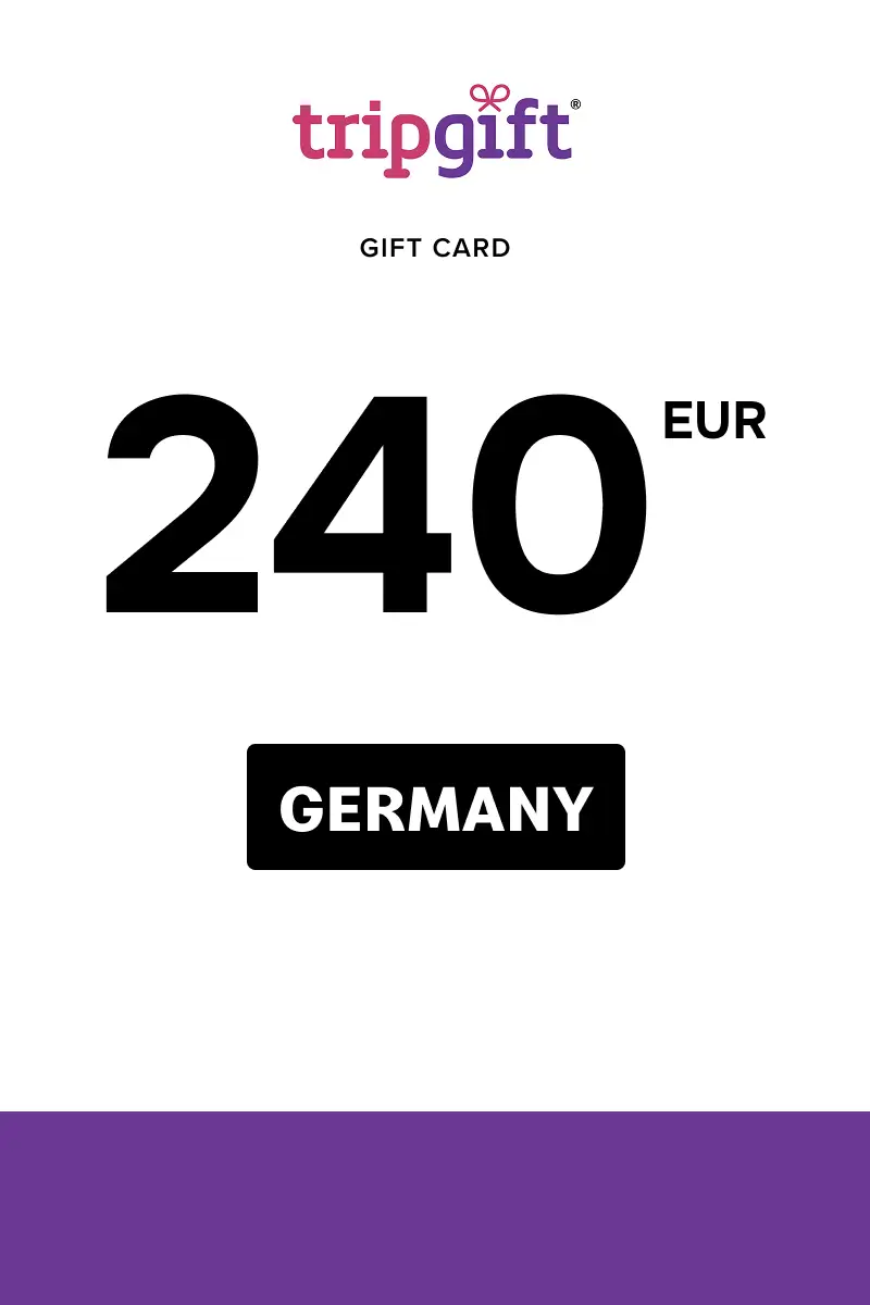 TripGift 240 EUR Gift Card (Germany) - Digital Key