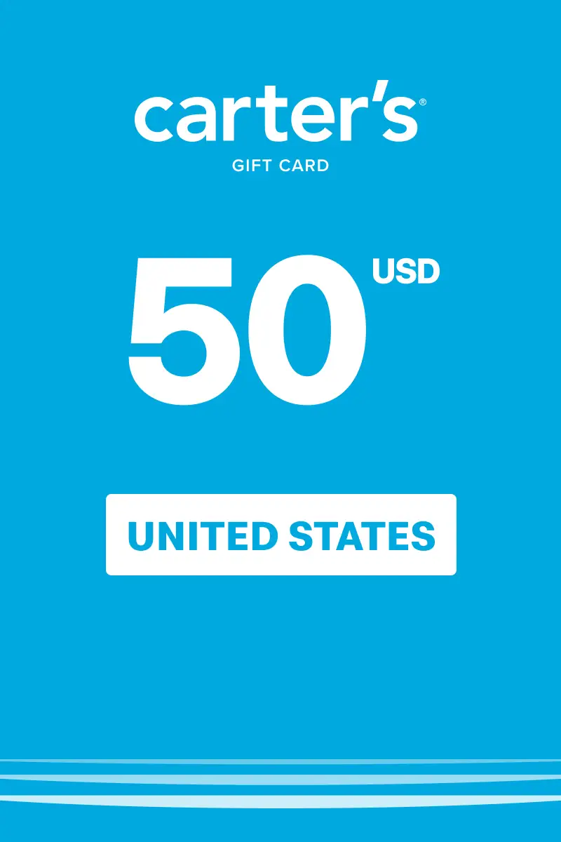 Carter's 50 USD Gift Card (United States) - Digital Key