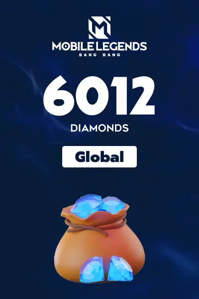 Mobile Legends - 6012 Diamonds (Global) - Digital Key