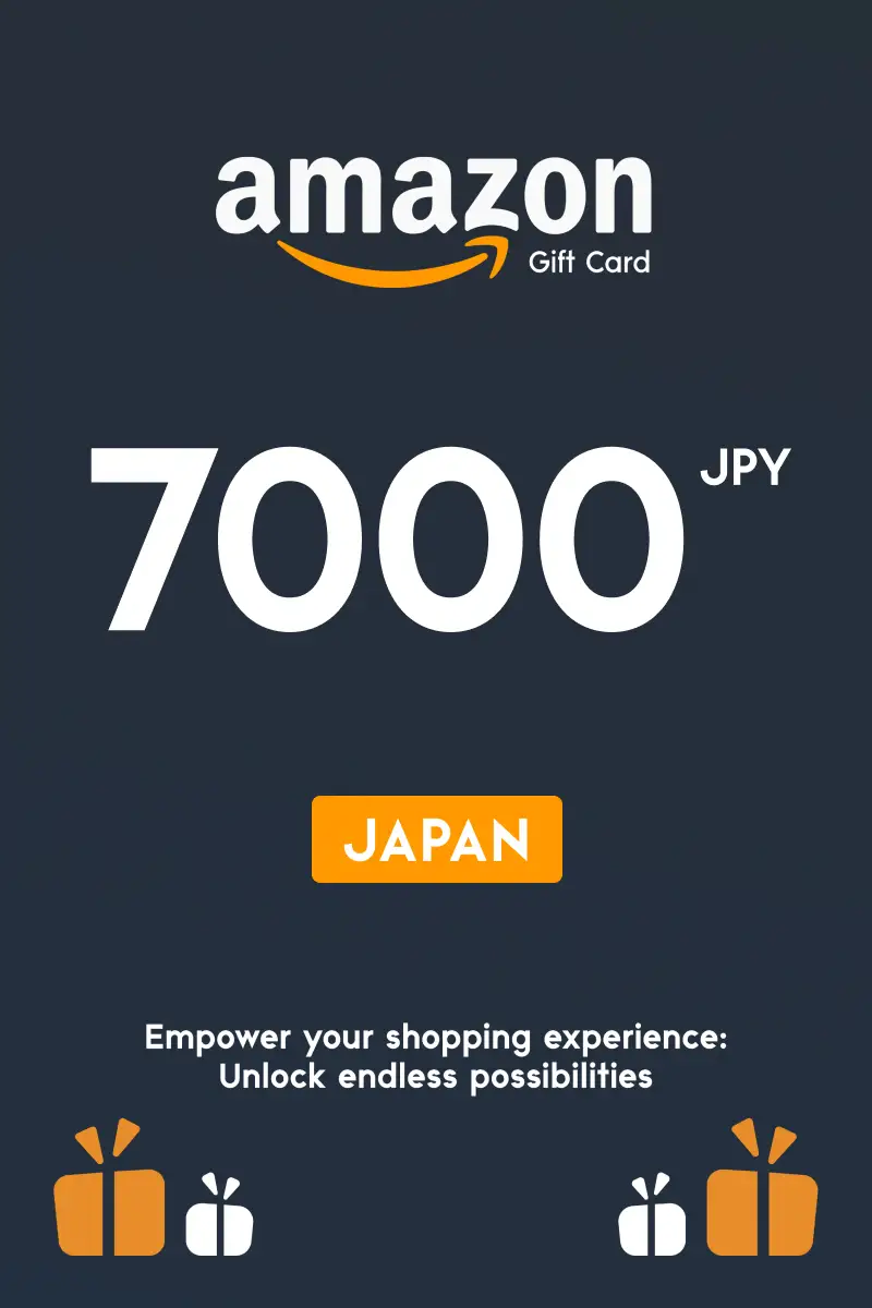Amazon 7000 JPY Gift Card (Japan) - Digital Key