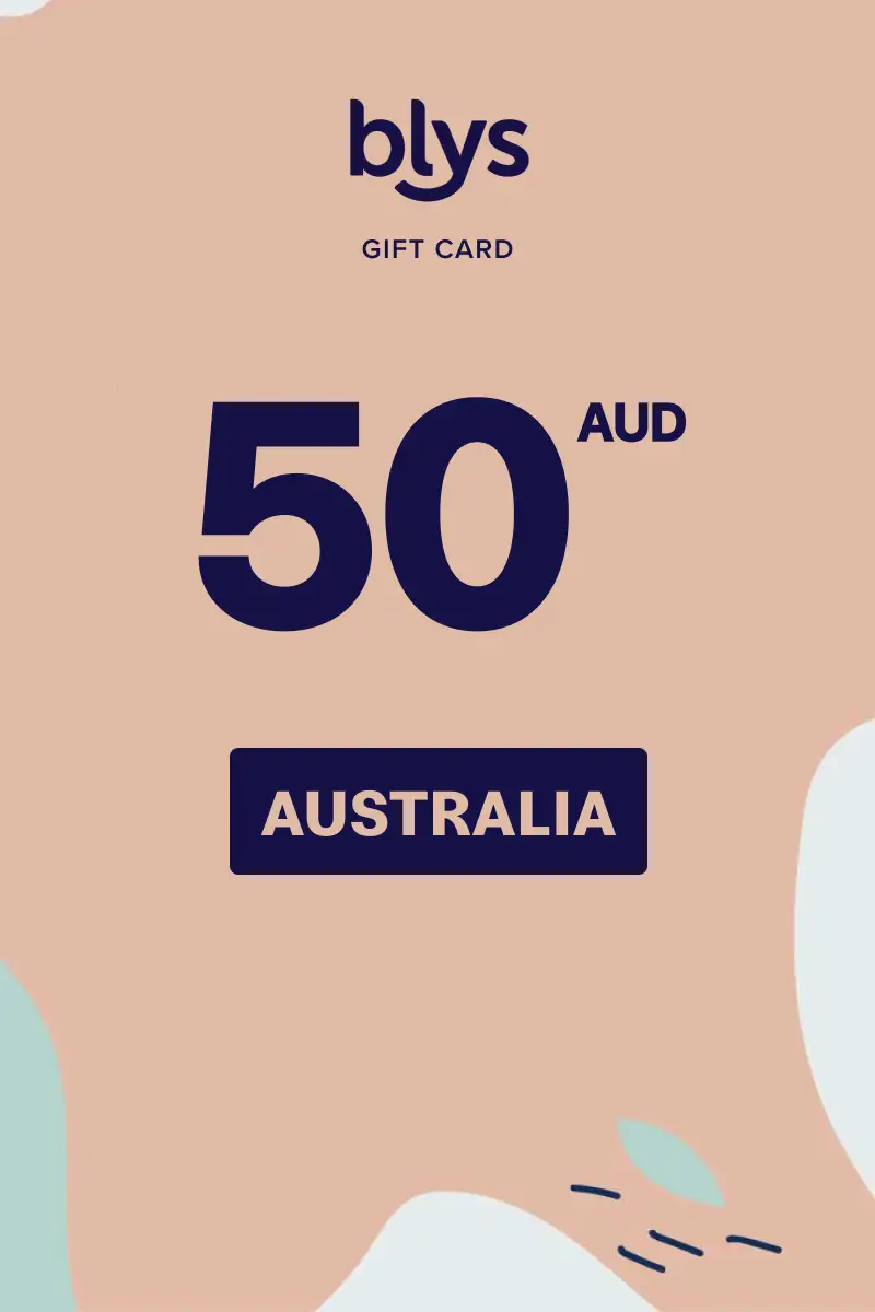 Blys 50 AUD Gift Card (Australia) - Digital Key