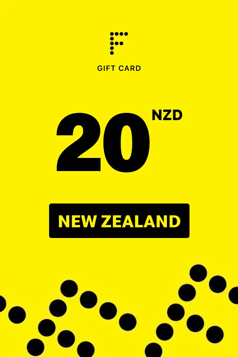 Fidira 20 NZD Gift Card (New Zealand) - Digital Key