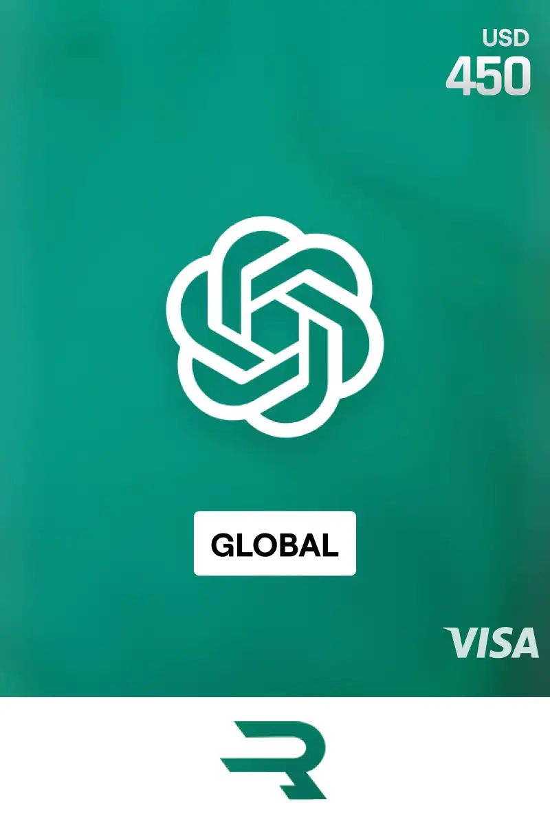 Rewarble ChatGPT 450 USD Gift Card (Global) - Rewarble - Digital Key