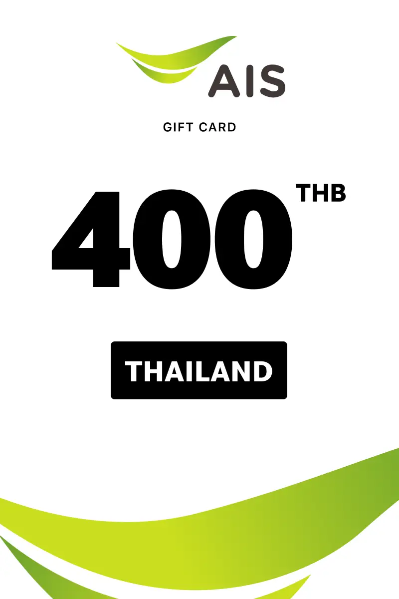 AIS 400 THB Gift Card (Thailand) - Digital Key