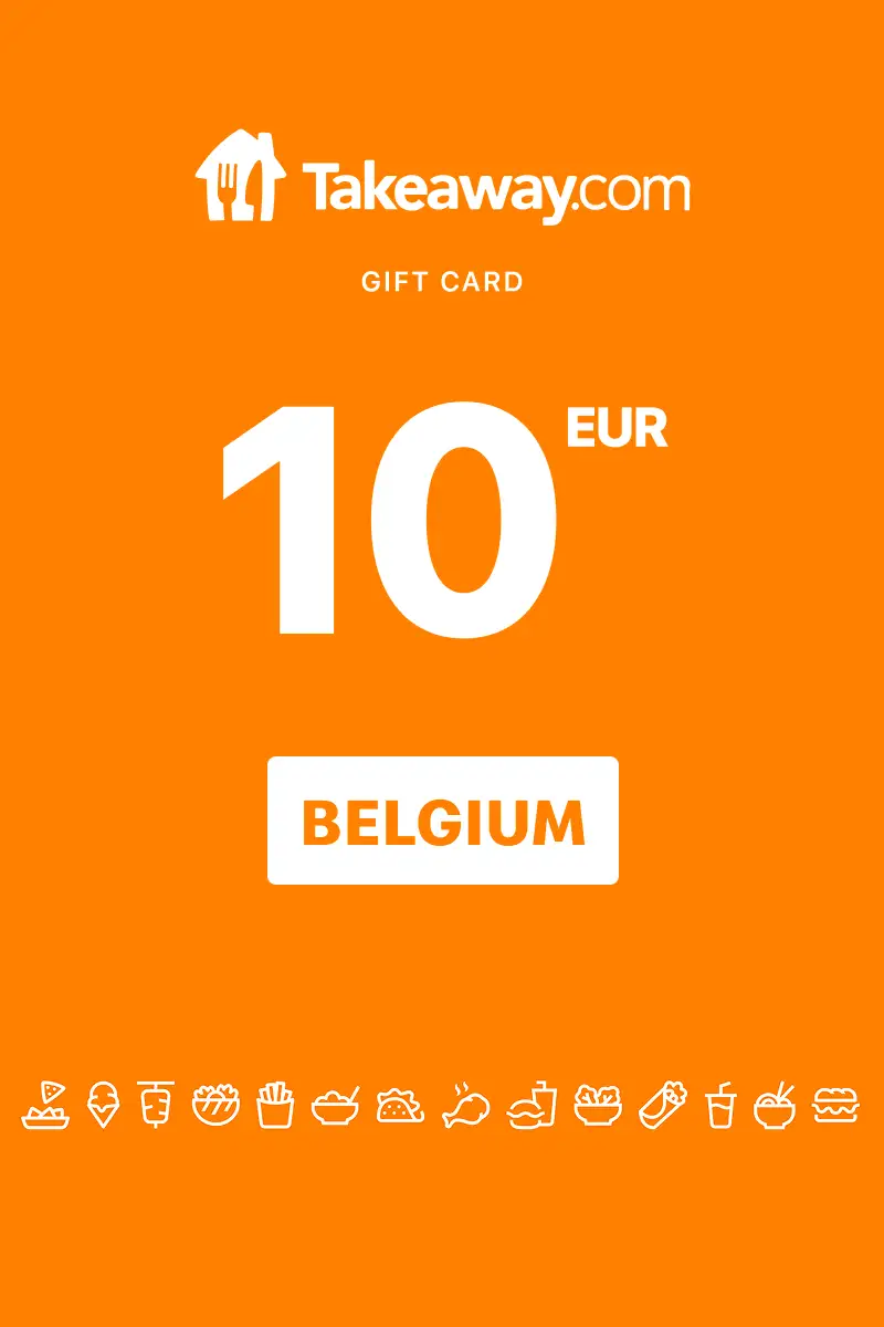 Takeaway 10 EUR Gift Card (Belgium) - Digital Key