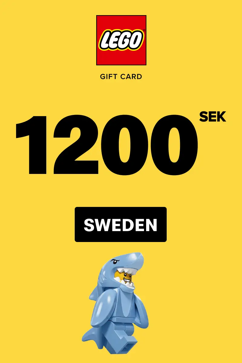 LEGO 1200 SEK Gift Card (Sweden) - Digital Key