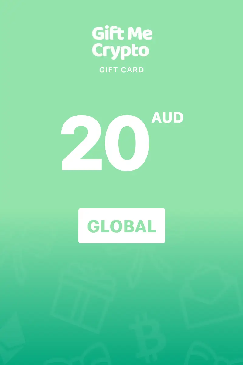 Gift Me Crypto 20 AUD Gift Card (Global) - Digital Key