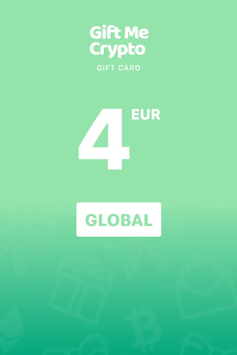 Gift Me Crypto 4 EUR Gift Card (Global) - Digital Key