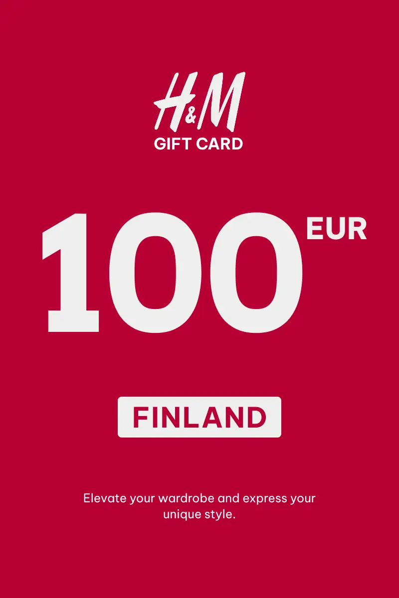HandM 100 EUR Gift Card (Finland) - Digital Key