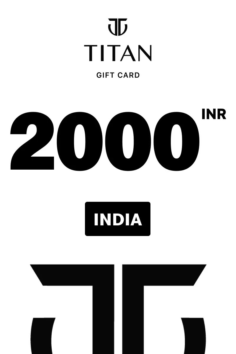 Titan 2000 INR Gift Card (India) - Digital Key
