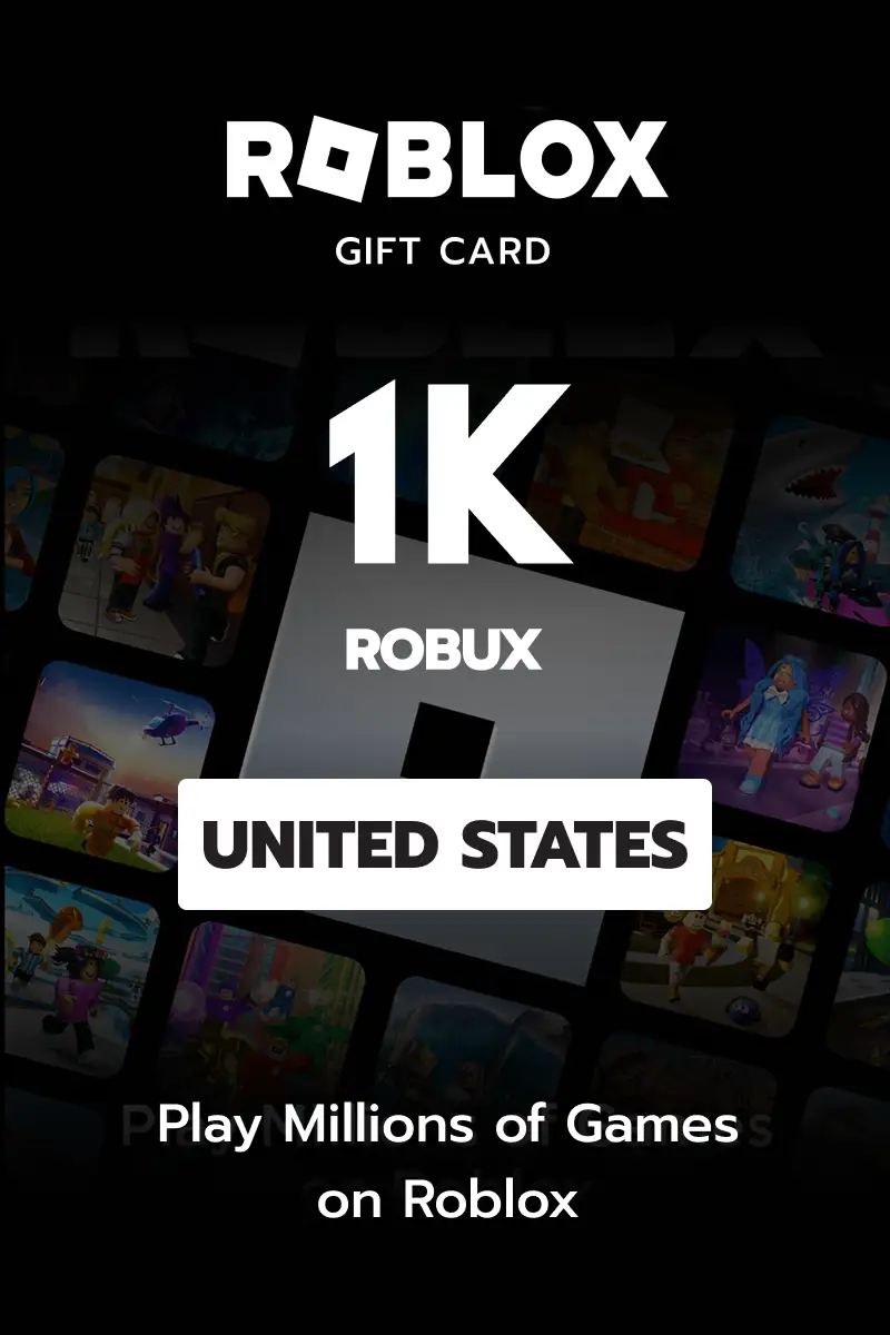 Roblox - 1000 Robux (United States) - Digital Key