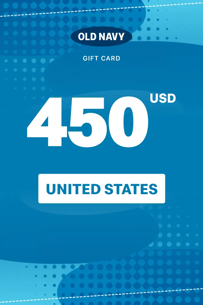 Old Navy 450 USD Gift Card (United States) - Digital Key