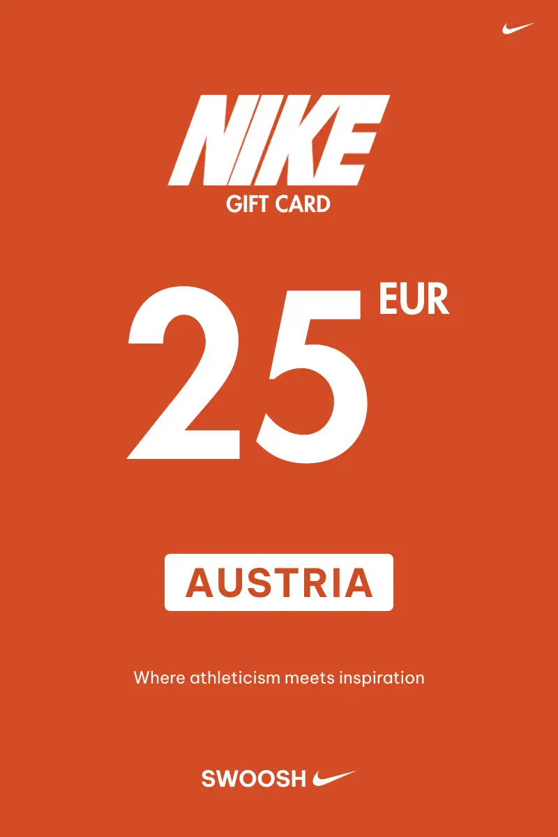 Nike 25 EUR Gift Card (Austria) - Digital Key