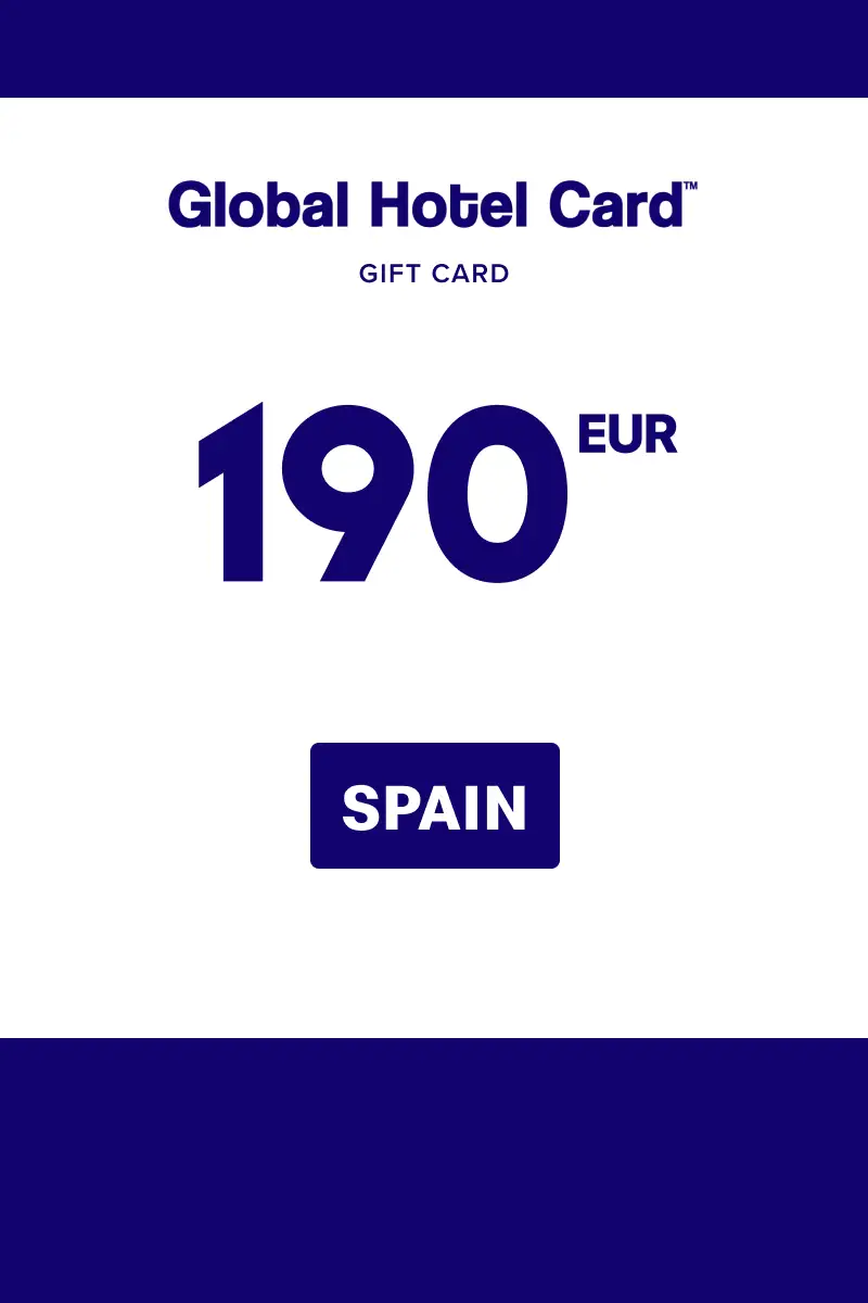 Global Hotel Card 190 EUR Gift Card (Spain) - Digital Key