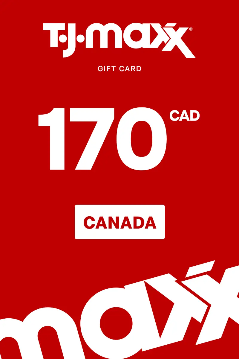 TJX 170 CAD Gift Card (Canada) - Digital Key