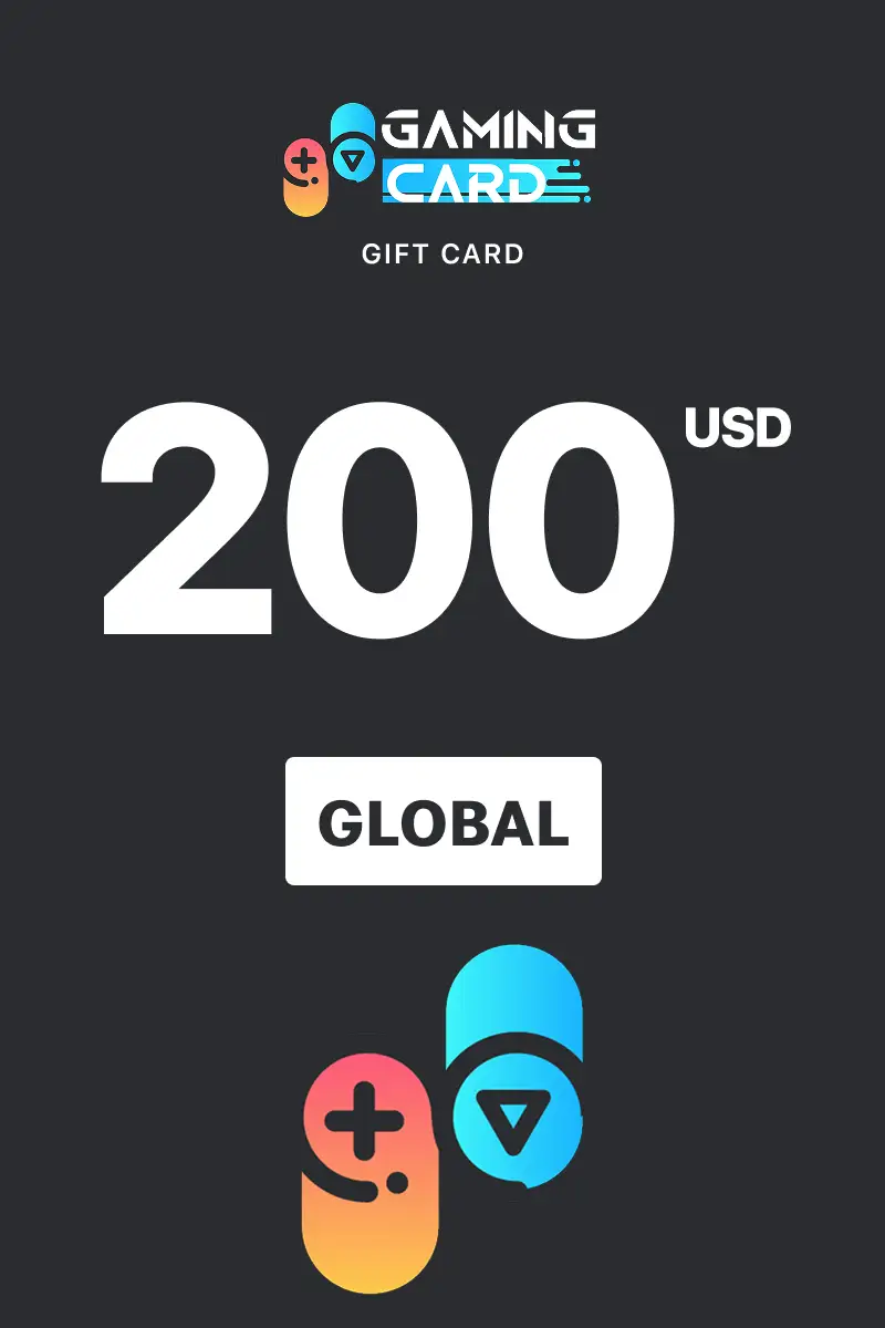 Game Card 200 USD Gift Card (Global) - Digital Key